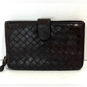 Bottega Veneta Snap closure wallet